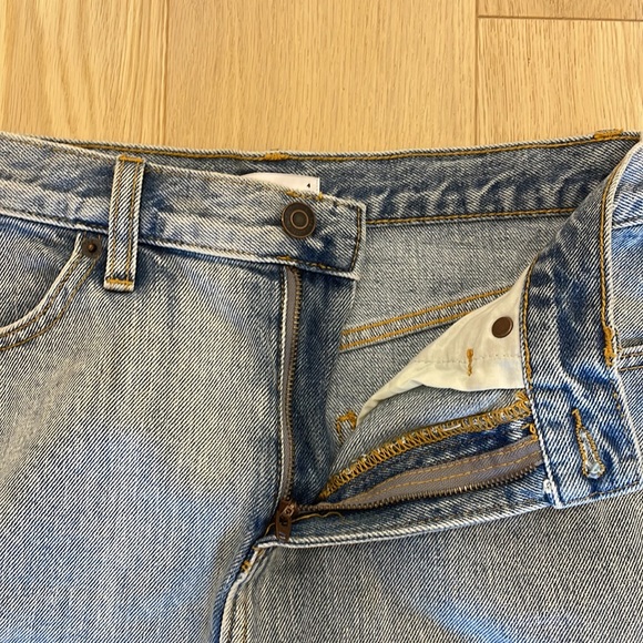 TNA Denim mini skirt, size 4 - Picture 2 of 4